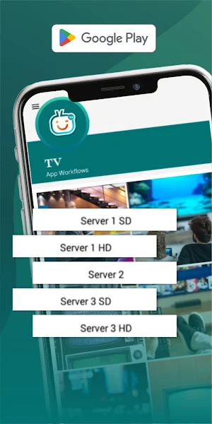 Burmesee TV App Workflows Screenshot 2