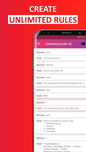 AutoResponder for Instagram - Auto Reply Bot Screenshot 2