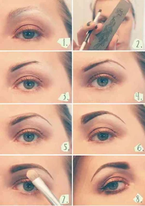 Easy Eyebrow Hairstyle App for Women Screenshot 2
