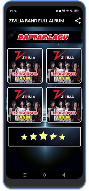 Lagu Zivilia Band Full Album Screenshot 1