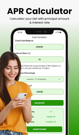 LoanCash - Loan EMI Calculator Screenshot 0