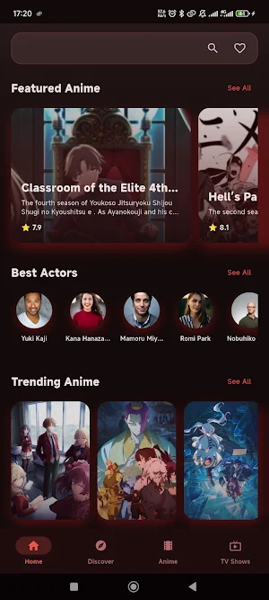 Animestar - discover anime Screenshot 2