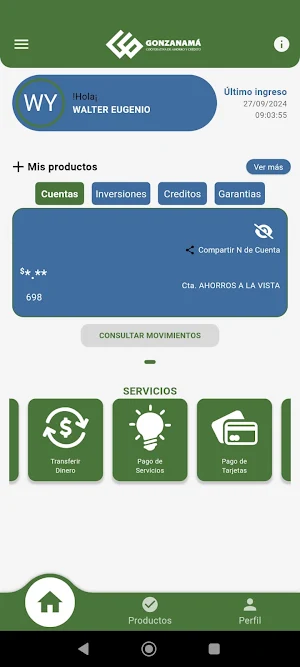 GonzaCoop Móvil Screenshot 1