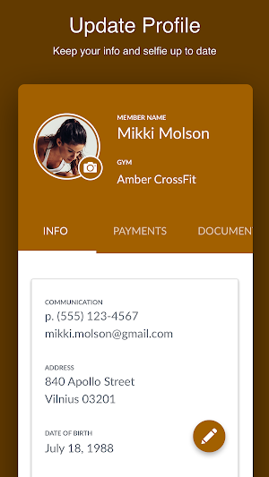 Amber CrossFit Screenshot 2