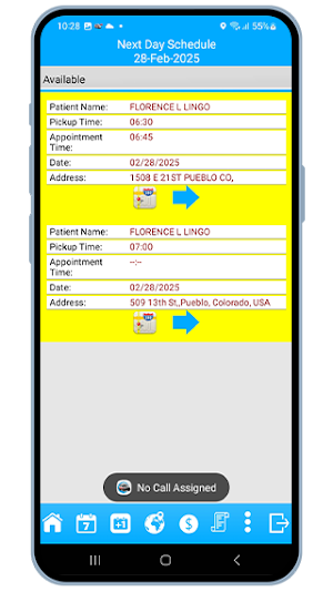 NEMT Advance Screenshot 2