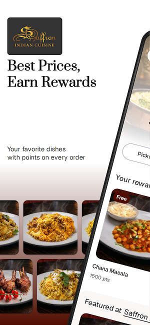 Saffron Indian Cuisine FL Screenshot 0