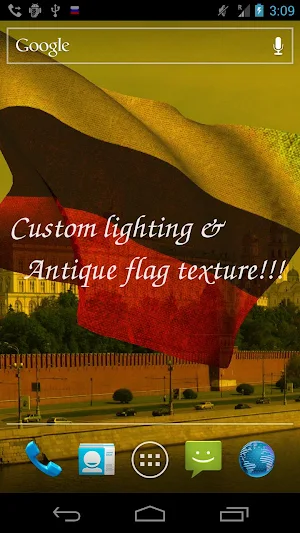 Russia Flag Live Wallpaper Screenshot 3