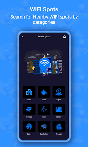 Wifi Spots Master : Wifi Maps Screenshot 0