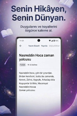 HooBook - Hikaye Oku ve Yaz Screenshot 1