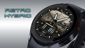 Retro Hybrid Watch Face Screenshot 1