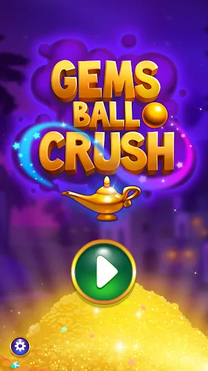 Gems Ball Crush: New Puzzle Arkanoid Screenshot 0