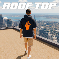Going Up Jump Parkour Rooftop