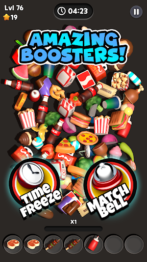 Food Match 3D: Tile Puzzle Screenshot 2