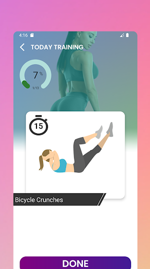 Butt and Abs Workout Fitness Screenshot 1