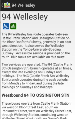 Toronto Bus/Subway (Offline) Screenshot 1