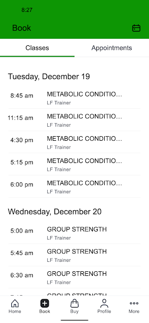 Lifted Fitness + Performance Screenshot 1