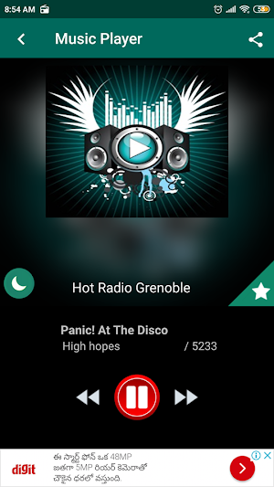 hot radio grenoble App FR Screenshot 0