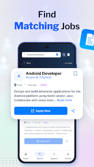 AI Job Search - Resume Maker Screenshot 1