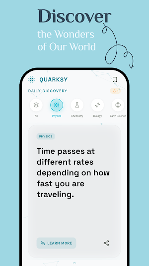 Quarksy - Daily Facts Screenshot 0