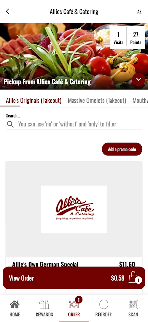 Allies Café & Catering Screenshot 3
