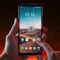 Broken Screen: Wallpaper Prank