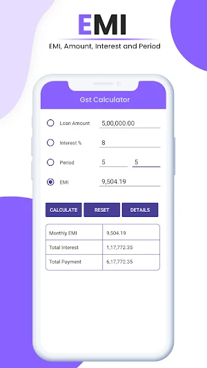 EMI Calculator Screenshot 0