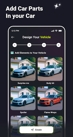 AI Car Designer Modify: AI Car Screenshot 3
