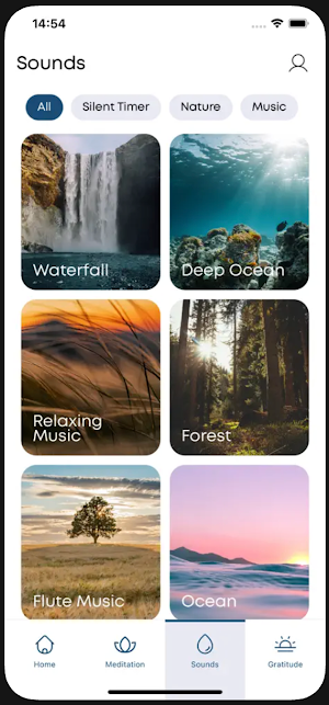 The Mindfulnest App Screenshot 3