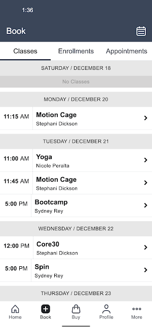 11Hundred Fitness Screenshot 1