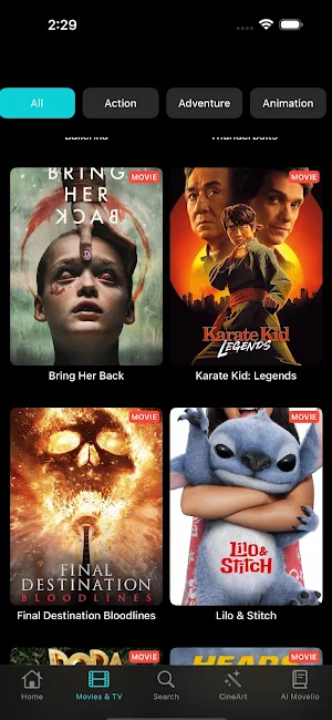 HuraGo Movies and TV Shows Screenshot 1