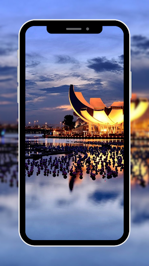 City Night Wallpaper Screenshot 3