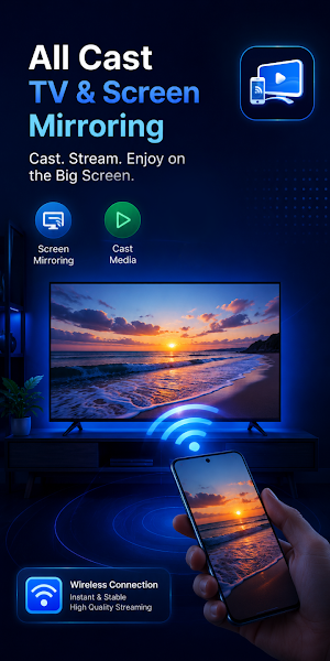 All Cast TV & Screen Mirroring Screenshot 1