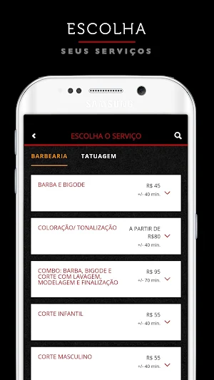 Tarantino Barbearia & Tattoo Screenshot 1