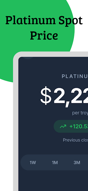 Platinum Price: Real-time Screenshot 0