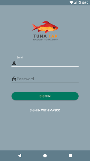 Tuna Tap POS Screenshot 1