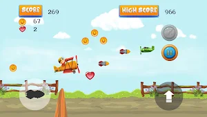 Crazy Plane Combat War Screenshot 1