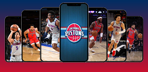 Detroit Pistons Wallpapers 4K Screenshot 0