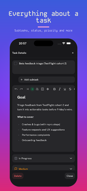 TaskView: ToDo List & Tasks Screenshot 3