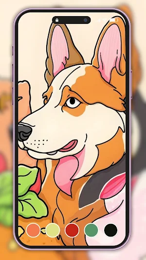 Puppy Dog Coloring Screenshot 3