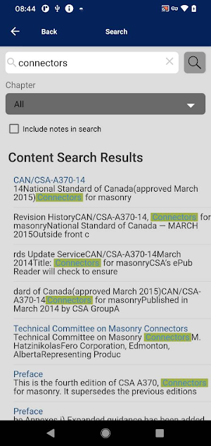 CSA Group Reader Screenshot 1