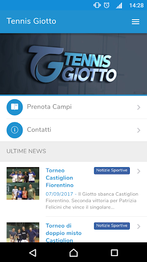 Tennis Giotto Screenshot 0