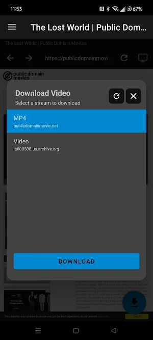 Vidlr: Video Downloader Screenshot 1