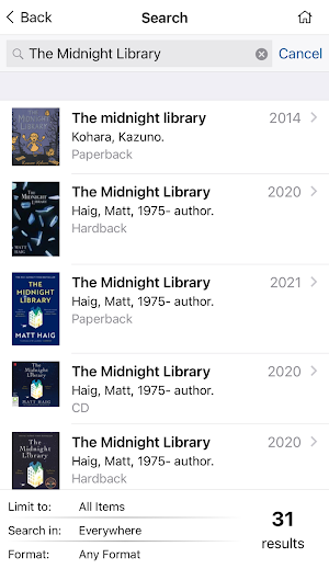 Dudley Libraries Screenshot 2