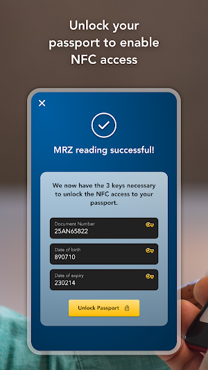 Passport NFC Reader Screenshot 2