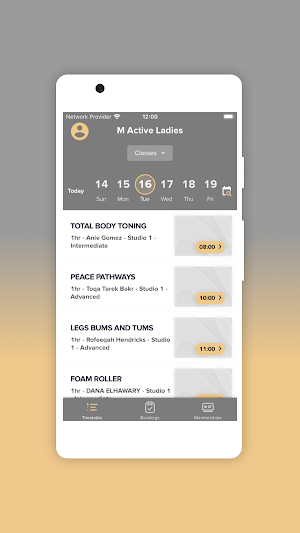 M Active Ladies Screenshot 1