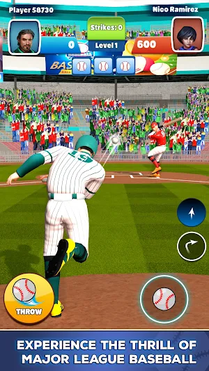 Retro Baseball: Baseball Games Screenshot 1