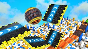Gyrosphere Ball Balancer 3D: Rolling Ball Trials Screenshot 2
