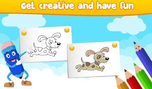 Puppy Coloring Book Screenshot 1