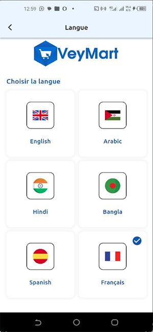 Veymart Vendeur Screenshot 2