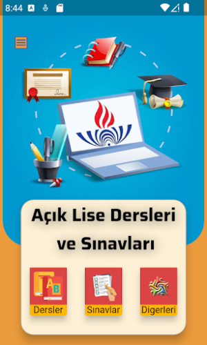 Açık Lise Dersler ve Sınavlar Screenshot 0